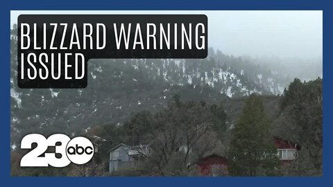 Historic Kern storms lead to county's first ever blizzard warning