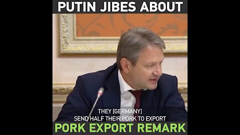 Pork Export Remarks