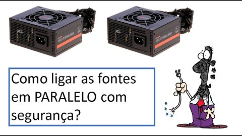 Como ligar as fontes de PC em paralelo com segurança - Mineração