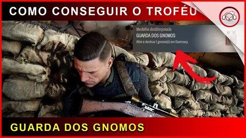 Sniper Elite 5 , Como conseguir o troféu Guarda dos Gnomos | Super-dica