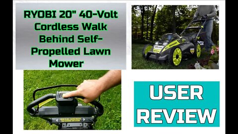 Ryobi Brushless Cordless Walk Behind Self-Propelled Lawn Mower - Setup Walkthrough and Demo