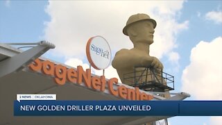 Golden Driller Plaza dedicated