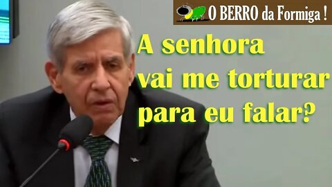 Gen Heleno dá aula a deputados que o convocaram para malhar Judas