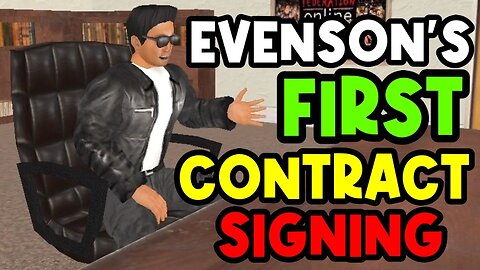 EVENSON GOT SIGNED IN! | WRESTLING EMPIRE MY CAREER EP.1