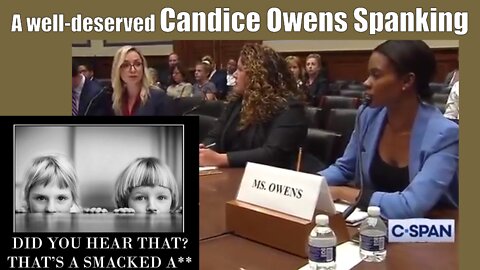 A Candice Owens Spanking - Well Deserved