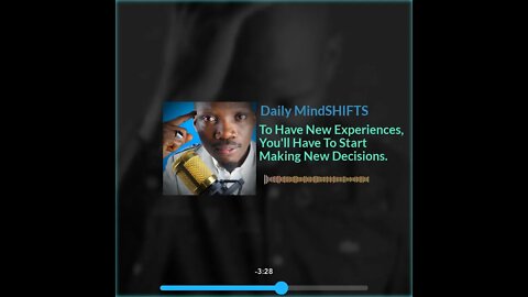 Daily MindSHIFTS Episode 77