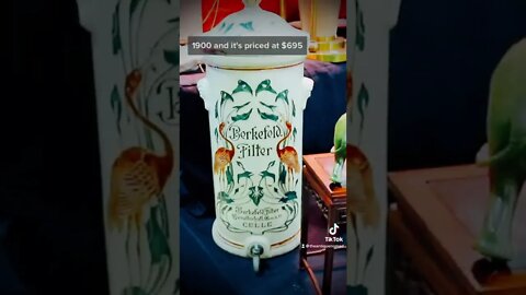 #ARTNOUVEAU #BERKEYWATERFILTER #ANTIQUES #BIGBERKEY #SHOPWITHME #RESELLING #SHORTS #THEANTIQUENOMAD