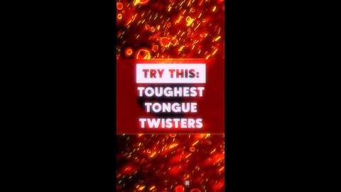 Toughest #TongueTwisters .. ((💪🏻🌪️)) ((🗣️💨)) .. #SpeedTest #challenge