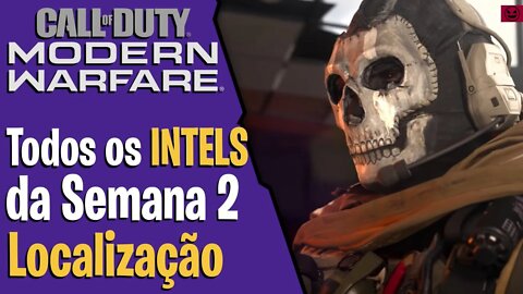 Localização INTEL semana 2 warzone - Caçando o Inimigo