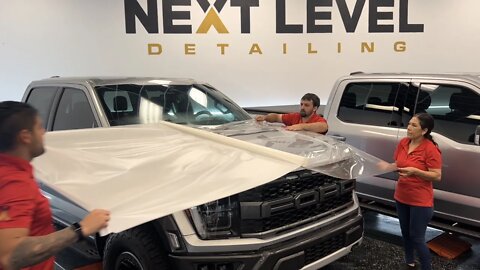 F150 Raptor XPEL Wrap at Next Level Detailing