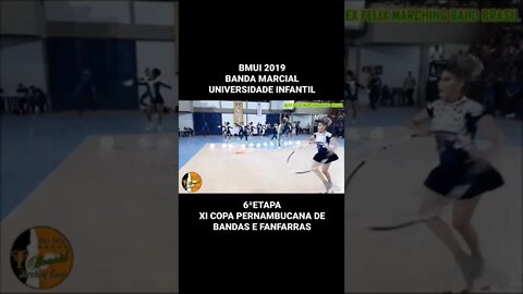 BMUI 2019 - BANDA MARCIAL UNIVERSIDADE INFANTIL - #Shorts