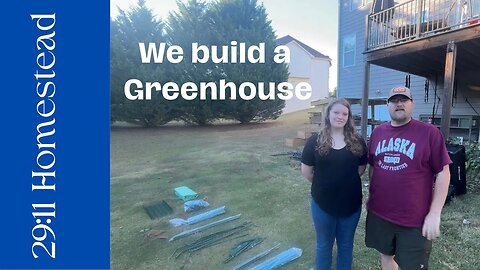 We Build a Greenhouse for Winter Veggies