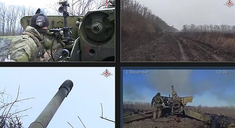 artillery units denizifies the enemy in the special denazification military operation