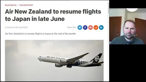 Japan allows New Zealand business travellers June flights 2020