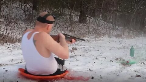 SHOTGUN SLEDDING CHALLENGE!!!