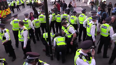 Marble Arch - Who was further arrested for having batteries in a sock?