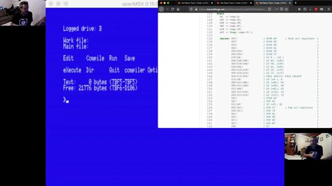 Pop! Live Stream - Turbo Pascal PopolonY2k's MSX Framework - Lesson 2