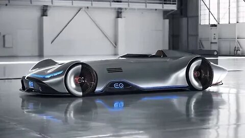 Mercedes Benz Vision EQ Silver Arrow