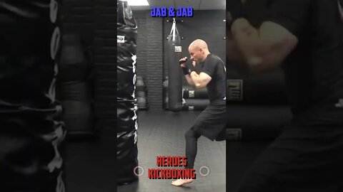 Heroes Training Center | Kickboxing & MMA "How To Double Up" Jab & Jab | #Shorts