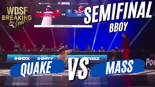 BBOY QUAKE VS BBOY MASS | SEMIFINAL | WDSF BREAKING FOR GOLD MONTREAL 2023