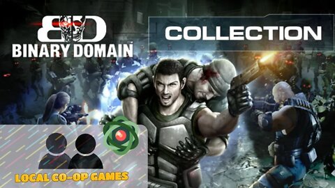 Binary Domain Multiplayer - How to Play Splitscreen on Nucleus Coop [Gameplay]