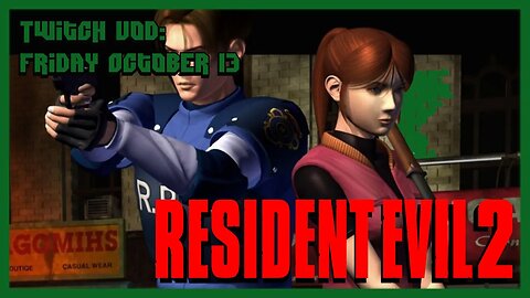 Resident Evil 2 [1998] Scenario A Runs *Twitch VOD*