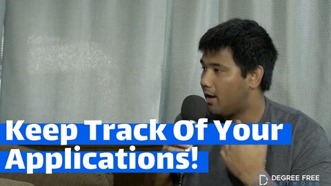 Why You Should Keep Track of Your Applications