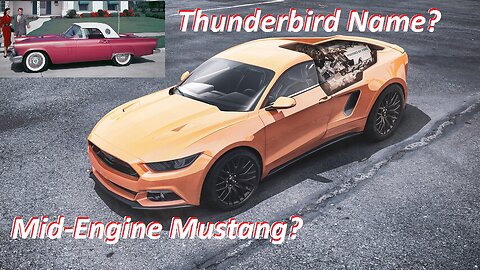 Ford Mid-Engine Mustang Rumors * Ford C8 Corvette Rival *