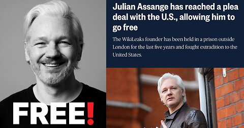 BREAKING: Julian Assange Strikes Plea Deal & Leaves UK Prison