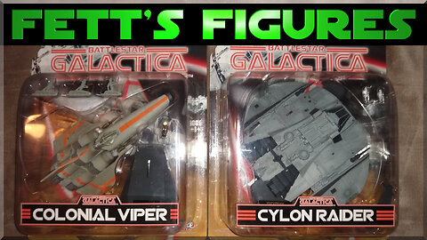 Fett's Figures Colonial Viper & Cylon Raider