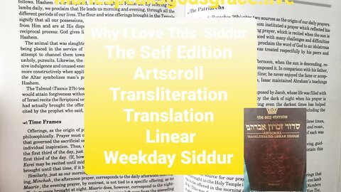 Why I Love Transliteration Siddurs. #artscroll #weekdaysiddur #mariespeaksgodsgrace #prayer #books