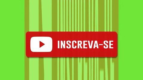 Chroma key botão inscreva-se green screen