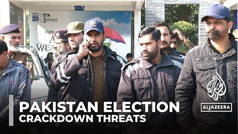 Pakistan election: Crackdown threats as PTI protests 'rigging'