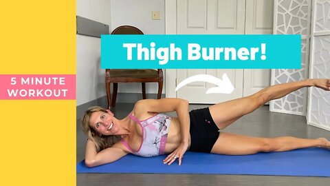 5 Minute Outer Thigh And Side Butt Workout