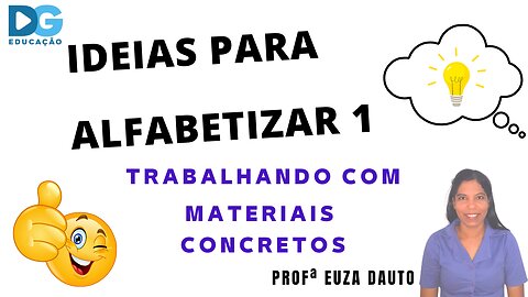 Como conseguir materiais concretos para alfabetização? Reforço Escolar # 01