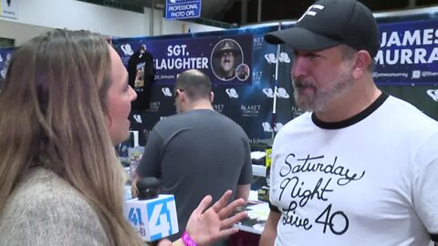 Joey Fatone at Planet Comicon Kansas City 2022