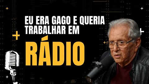 Carlos Alberto de Nóbrega - Eu era gago e queria trabalhar no Rádio - Flow podcast