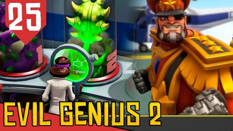 Pesquisas TIER 3! BIOLOGIA DO MAU - Evil Genius 2 Ivan Vermelho #25 [Gameplay PT-BR]