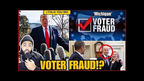 THIS IS CRAZY! | Michigan Massive V0TER Fraud Campaign BUSTED!! PROOF What Trump Said is True..