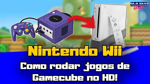 Tutorial Wii - Como jogar games de gamecube no Wii com Nintendont e USB Loader GX! SD e HD!