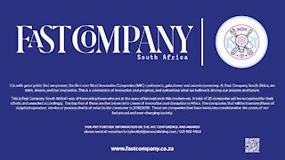 SOUTH AFRICA - Fast Company SA Most Innovative Company poster design (Graphics) (WHj)