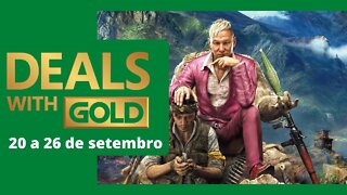 PROMOÇÕES DA SEMANA - DEALS WITH GOLD - 20 A 26 DE SETEMBRO