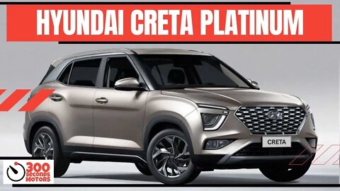 HYUNDAI CRETA PLATINUM with a 1,0 liter turbo engine with 120 hp