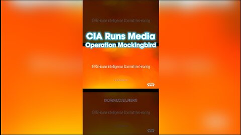 INFOWARS Reese Report: The CIA Runs The Mockingbird Media - 11/10/23