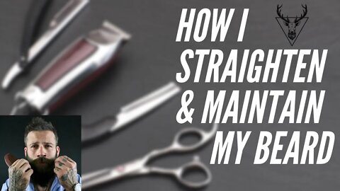 How I Straighten & Maintain My Beard-Bearded Buck