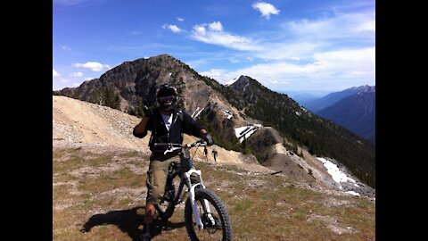 Downhill Mountain Biking in Western Canada