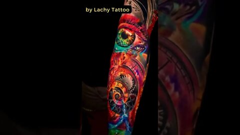 Stunning Work By Lachy Tattoo #shorts #tattoos #inked #youtubeshorts