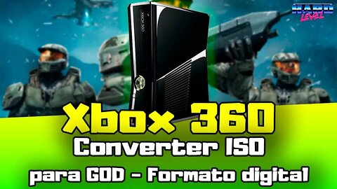 XBOX 360 RGH/JTAG - Como converter jogos em ISO para GOD, formato digital