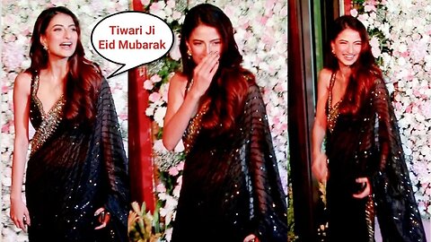 Shweta Tiwari Daughter Palak Tiwari Shouts Tiwarji... At Arpita Khan Eid Party 2023