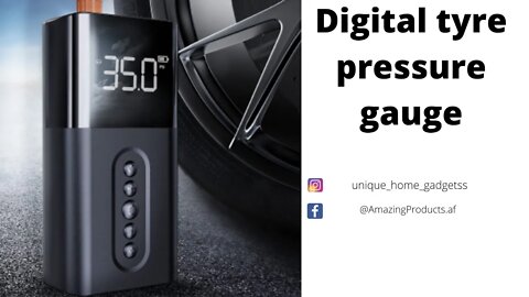 Digital tyre pressure gauge